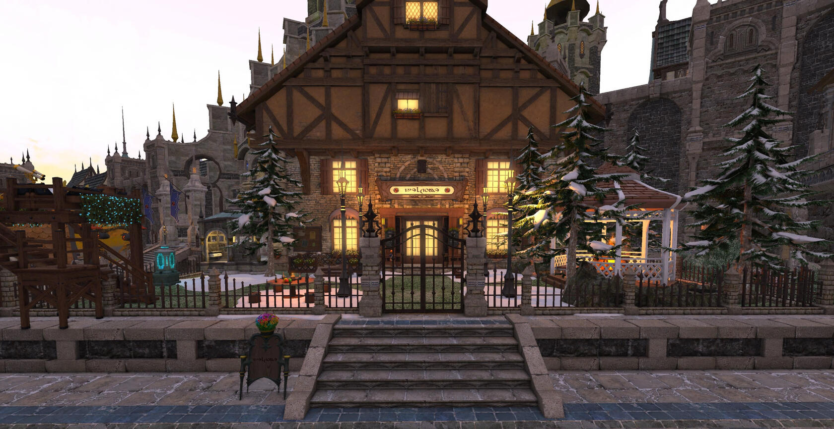 A view of the front of Dawn’s Break