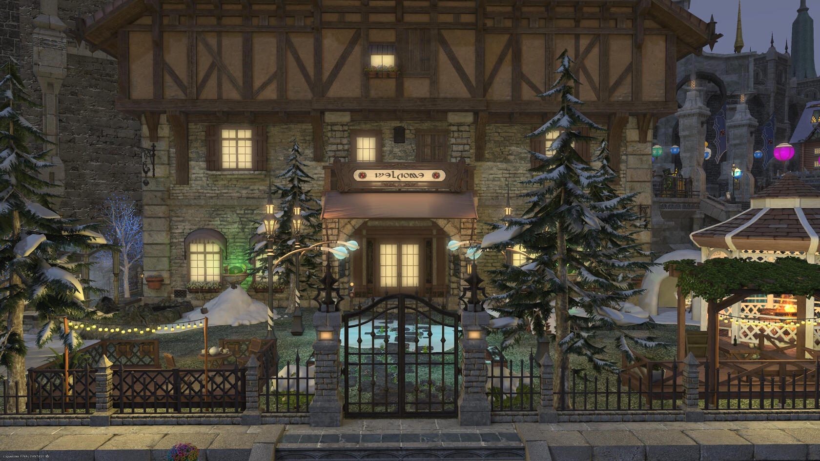 A view of the front of Dawn’s Break